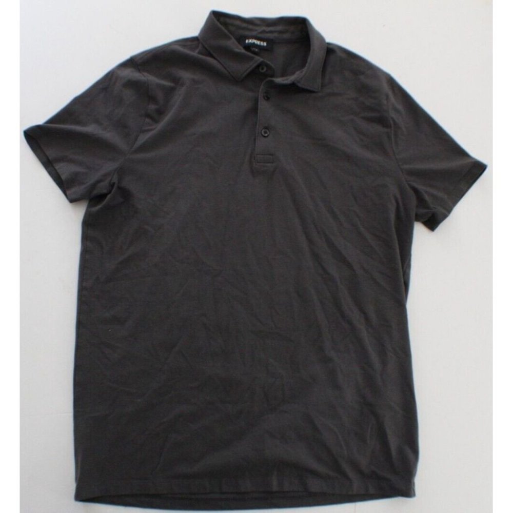 Express‎ Gray Polo Size Medium